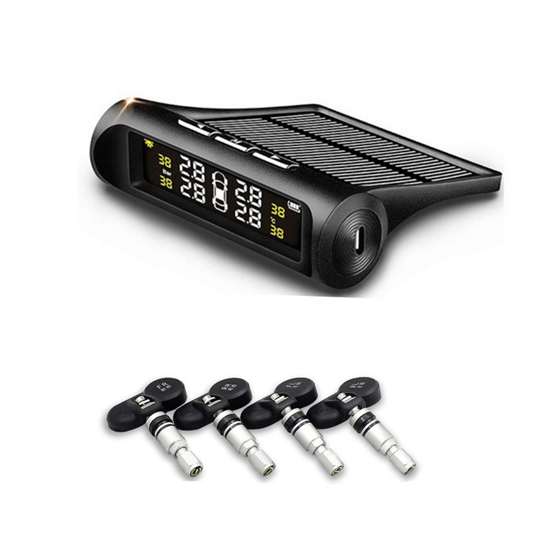 Solar Power Car Tire Pressure Monitoring Tool
