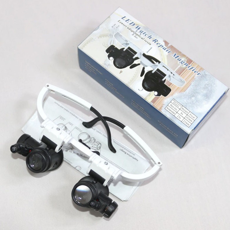 LED Glasses Magnifier