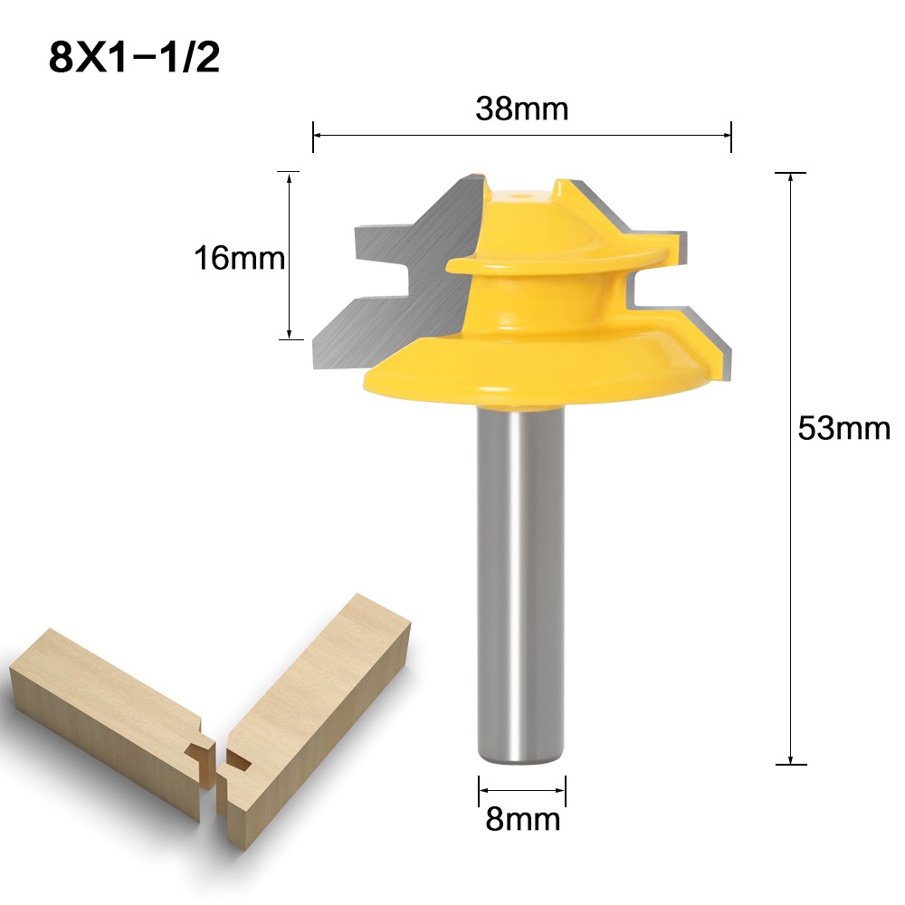 Lock Miter Router Bit