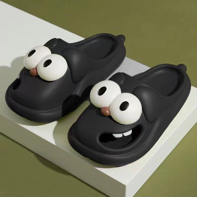 Big Eye Dog House Slippers
