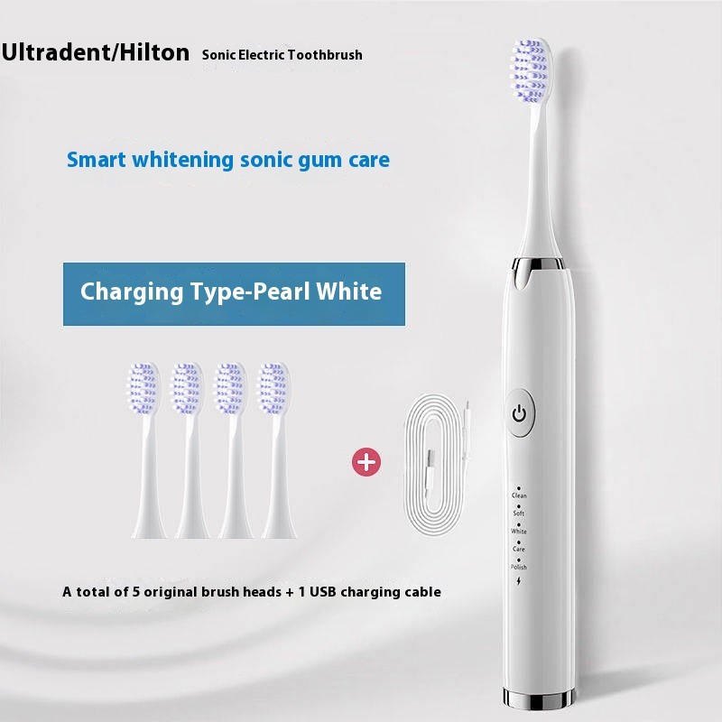 Rechargeable Ultrasonic Electric Toothbrush