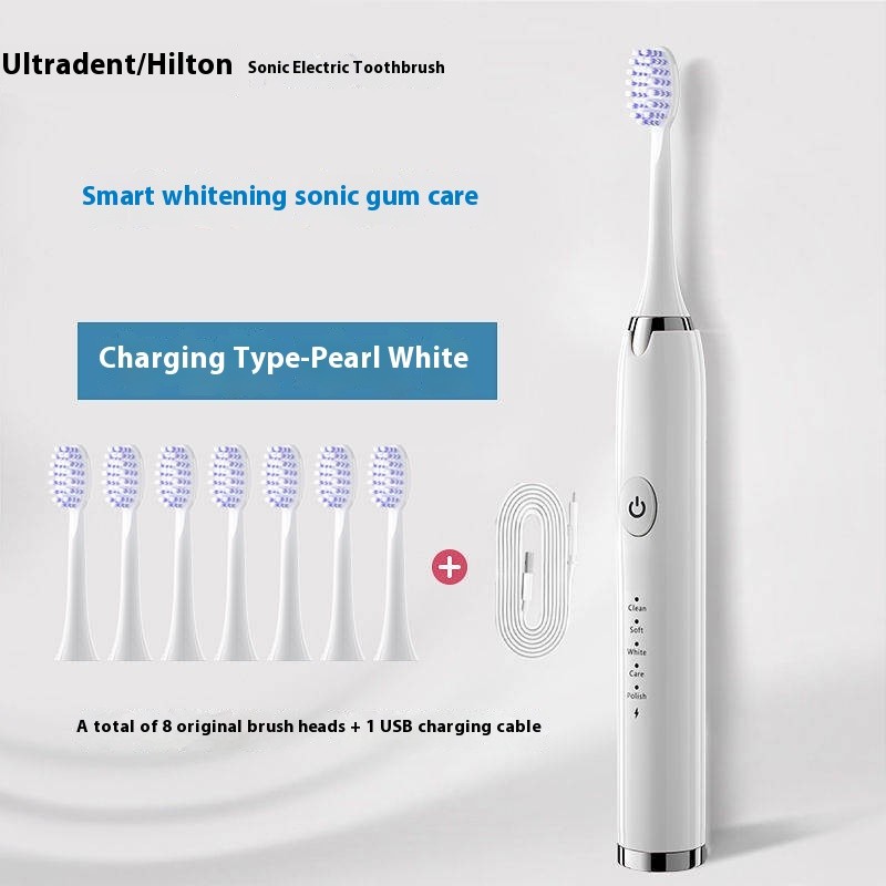Rechargeable Ultrasonic Electric Toothbrush
