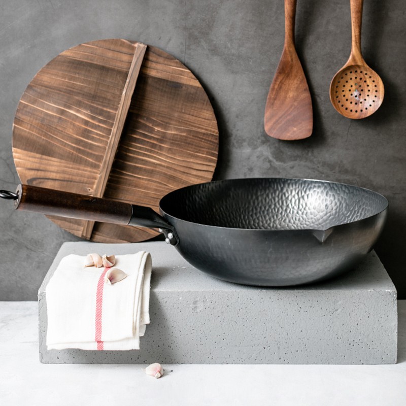 Iron Pan Traditional Iron Wok