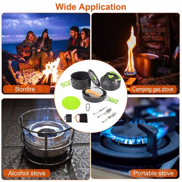 16 Camping Cookware Sets