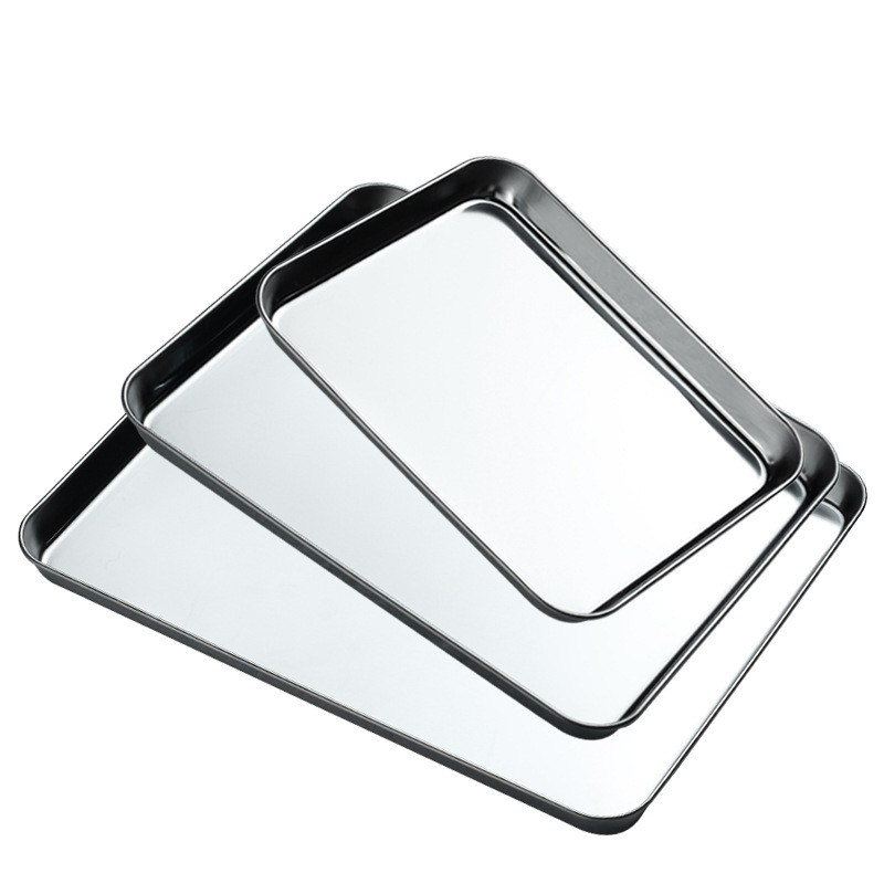 Stainless Steel Steamed Cake Baking Tray
