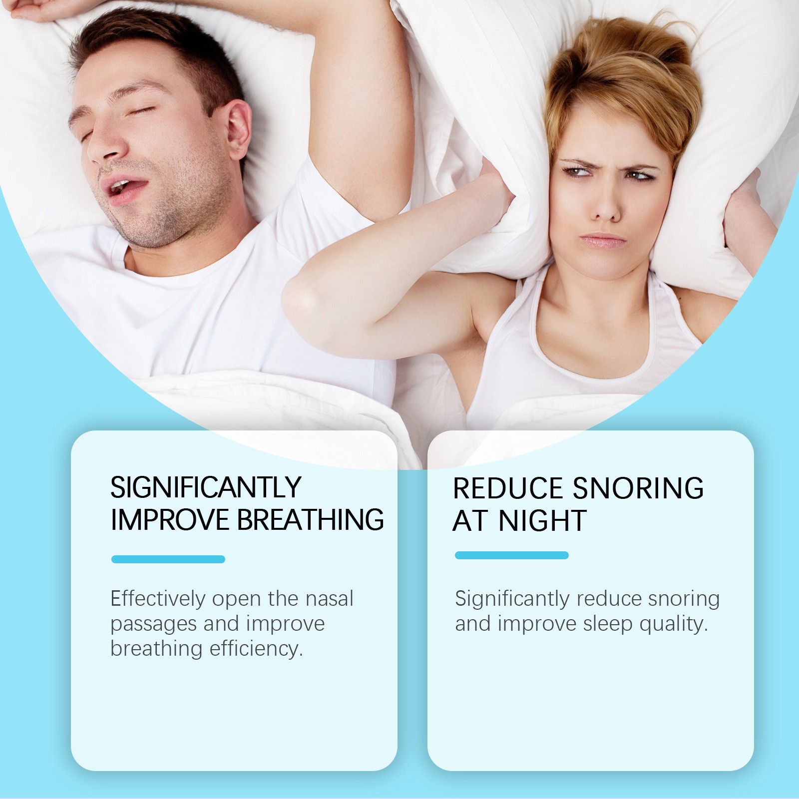 Anti Snoring Breathing Nasal Strip Kit