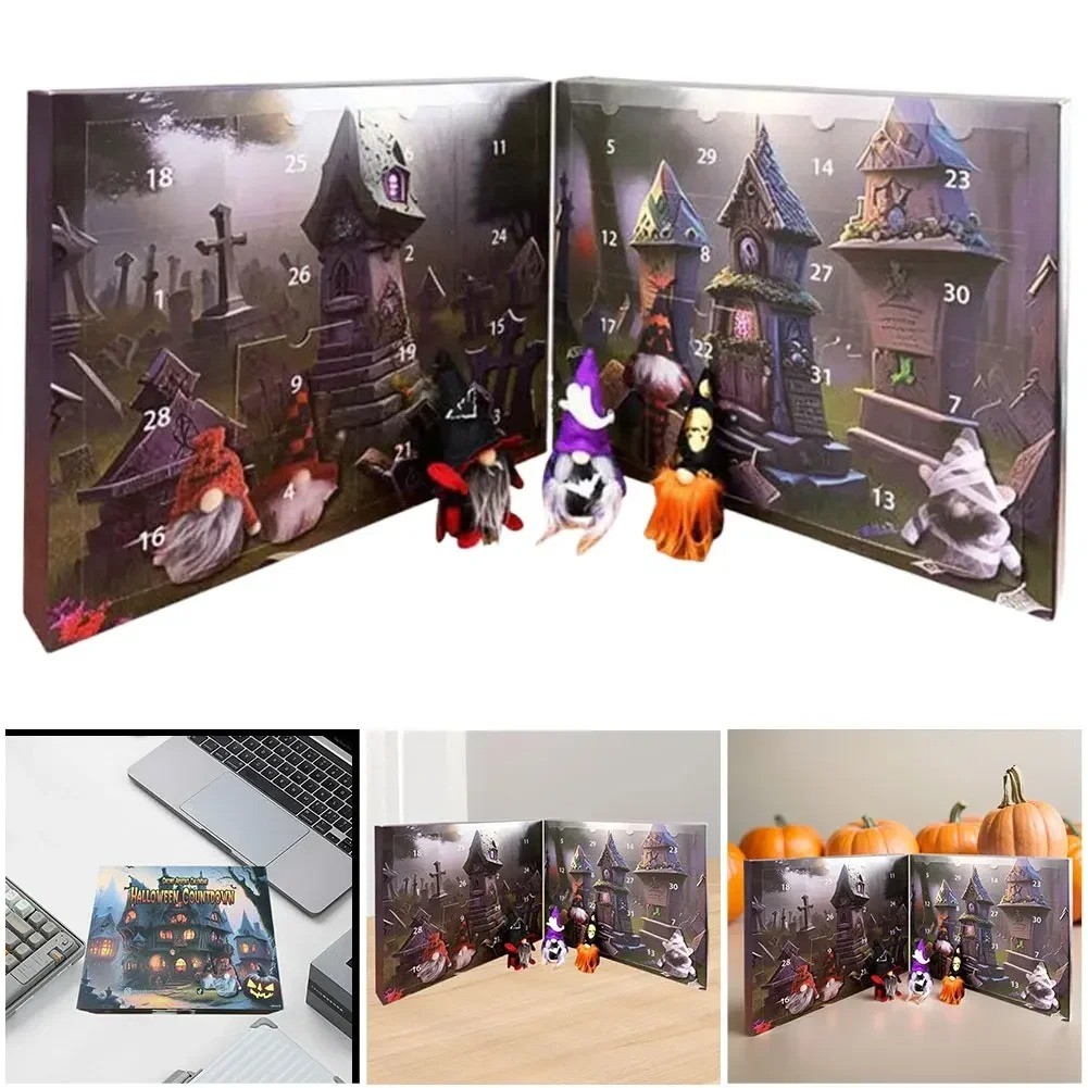 Halloween Gnome Advent Calendar