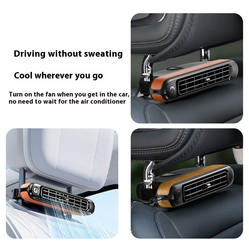 Car Rear Seat Cooling Fan
