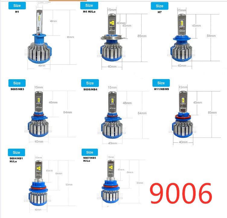 H4 LED Bulb