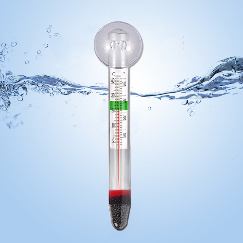 Aquarium Fat Thermometer Fish