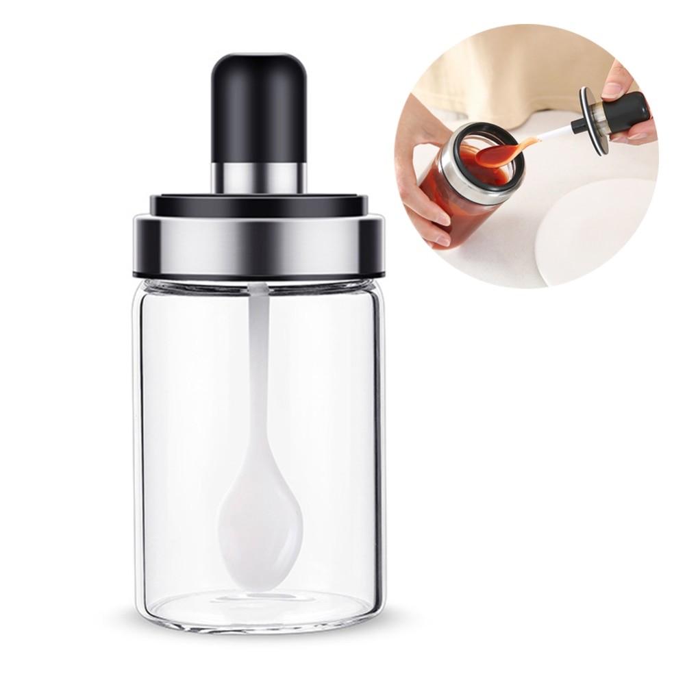 Seasoning Jar With Spoon