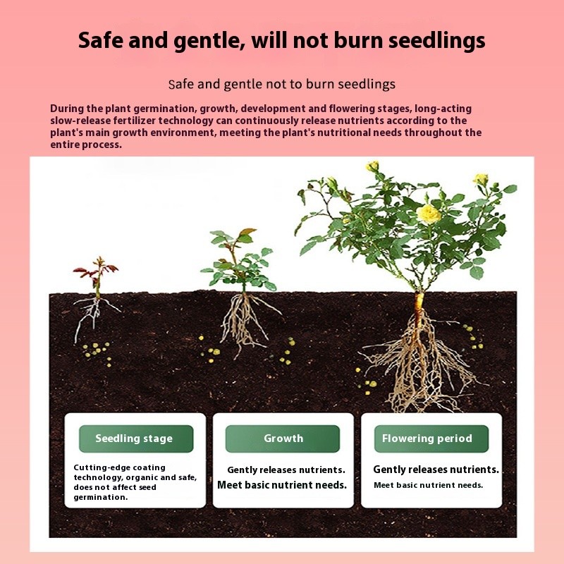 Slow-Release Tablet Organic Fertilizer
