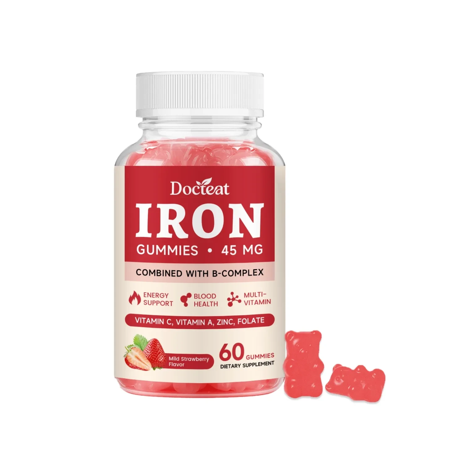 DocTeat Iron Gummies
