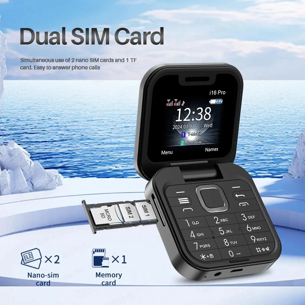 Mini Flip Mobile Phone