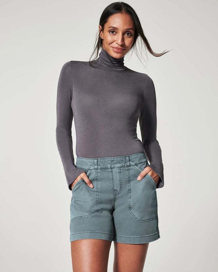 Womens Soft Stretch Twill Short