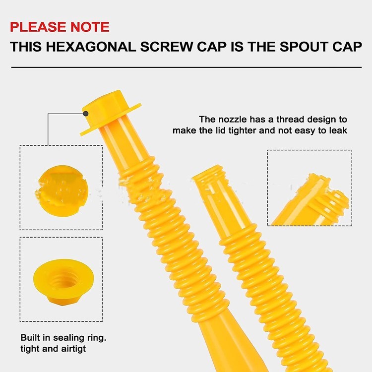 Replacement Gas Can Spout Set
