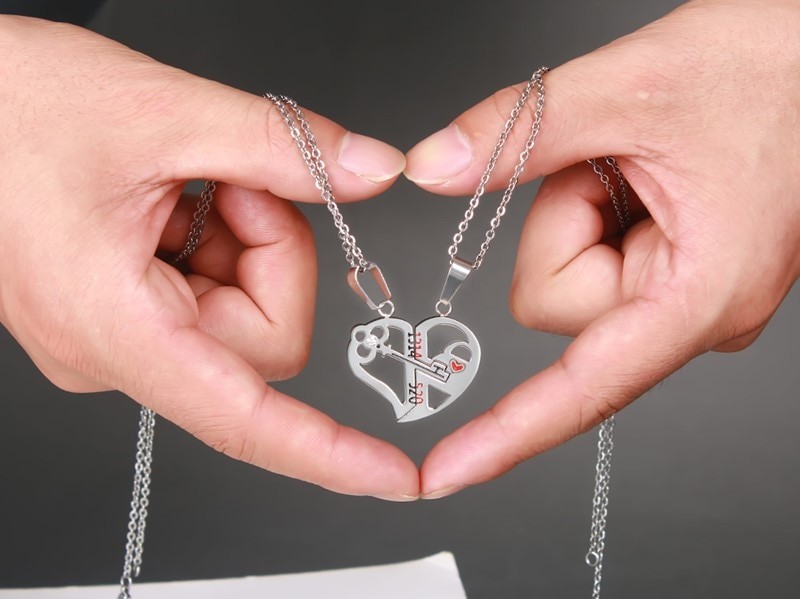 Pendant Love Necklace Set