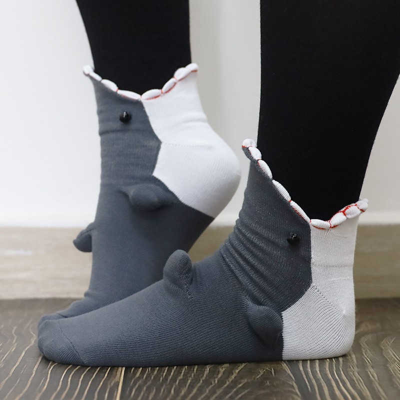 Funny Knit Crocodile Socks