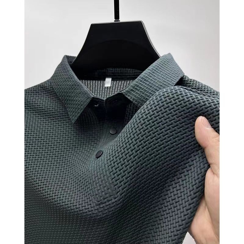 Lop-up Short-sleeved Polo Shirt