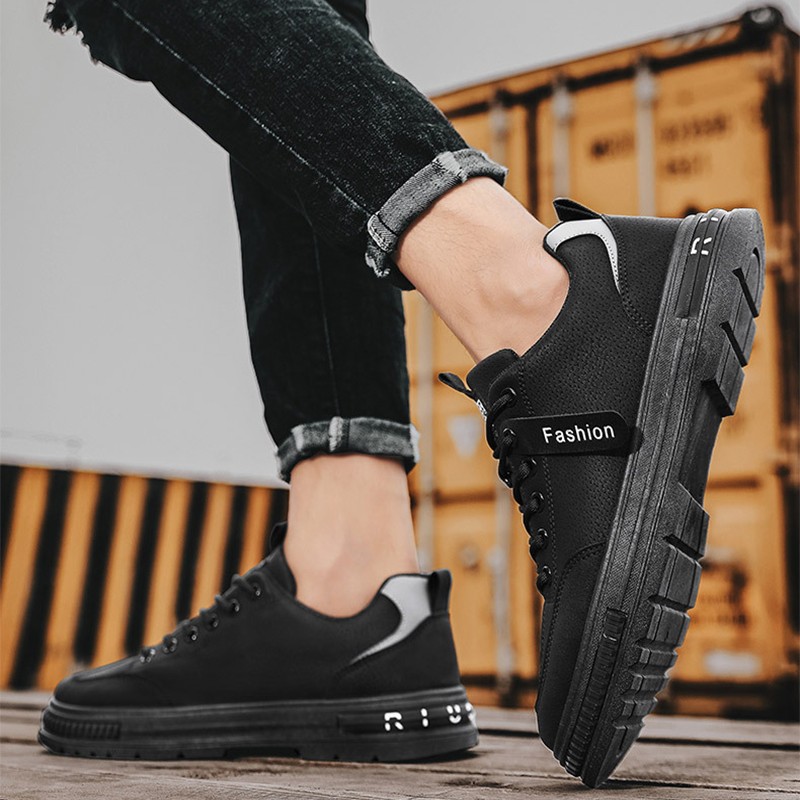 Genuine Suede Leather Men Shoes