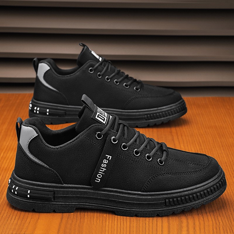 Genuine Suede Leather Men Shoes