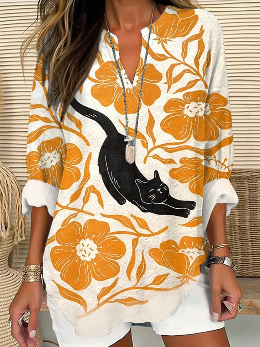 Temperament Loose Blouse Shirt