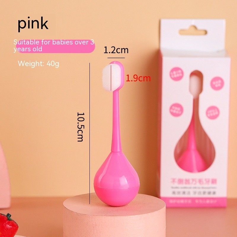 3D Children Three-Sided Toothbrush