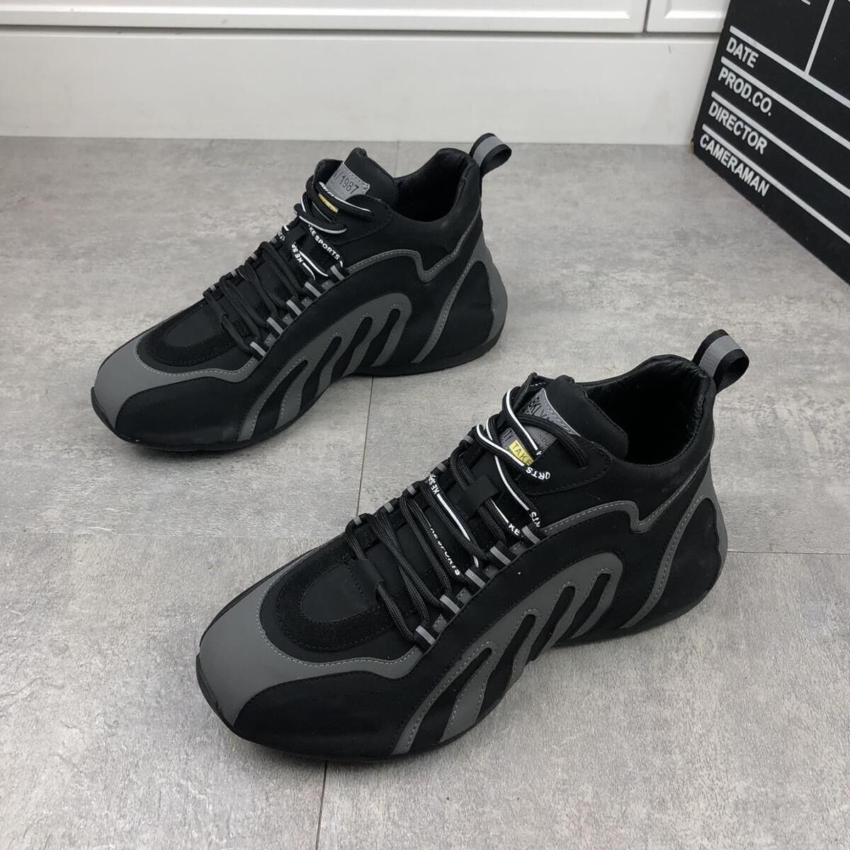 Mens Soft Sole Breathable Running Shoes