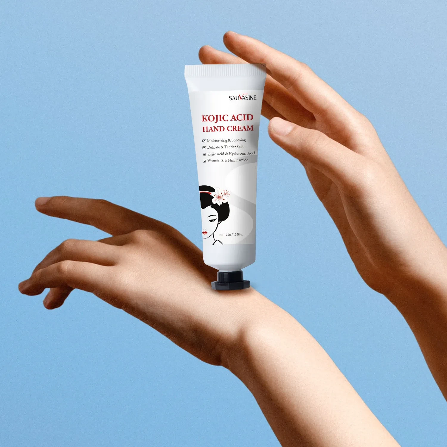 Kojic Acid Hand Cream Moisturizing White
