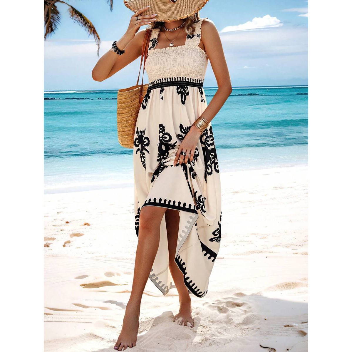 Beach Sleeveless Maxi Dress