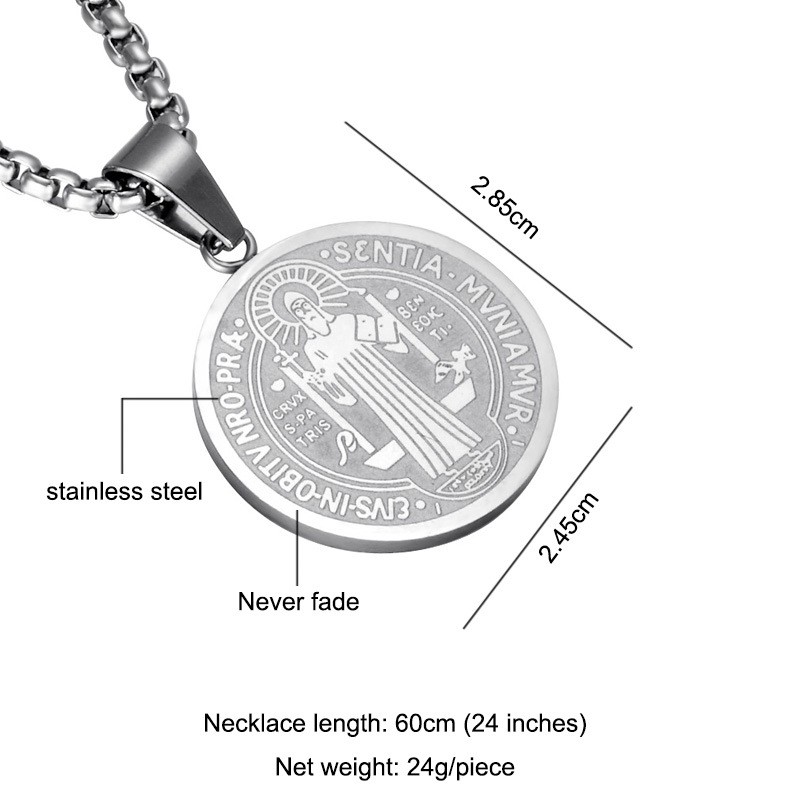Stainless Steel San Benito Necklace