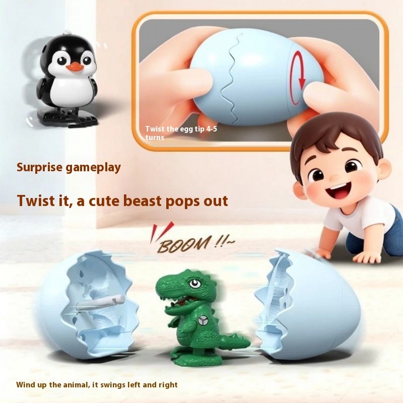 2026 Easters Latest Gift: Wind-Up Animal Hatching Surprise Egg