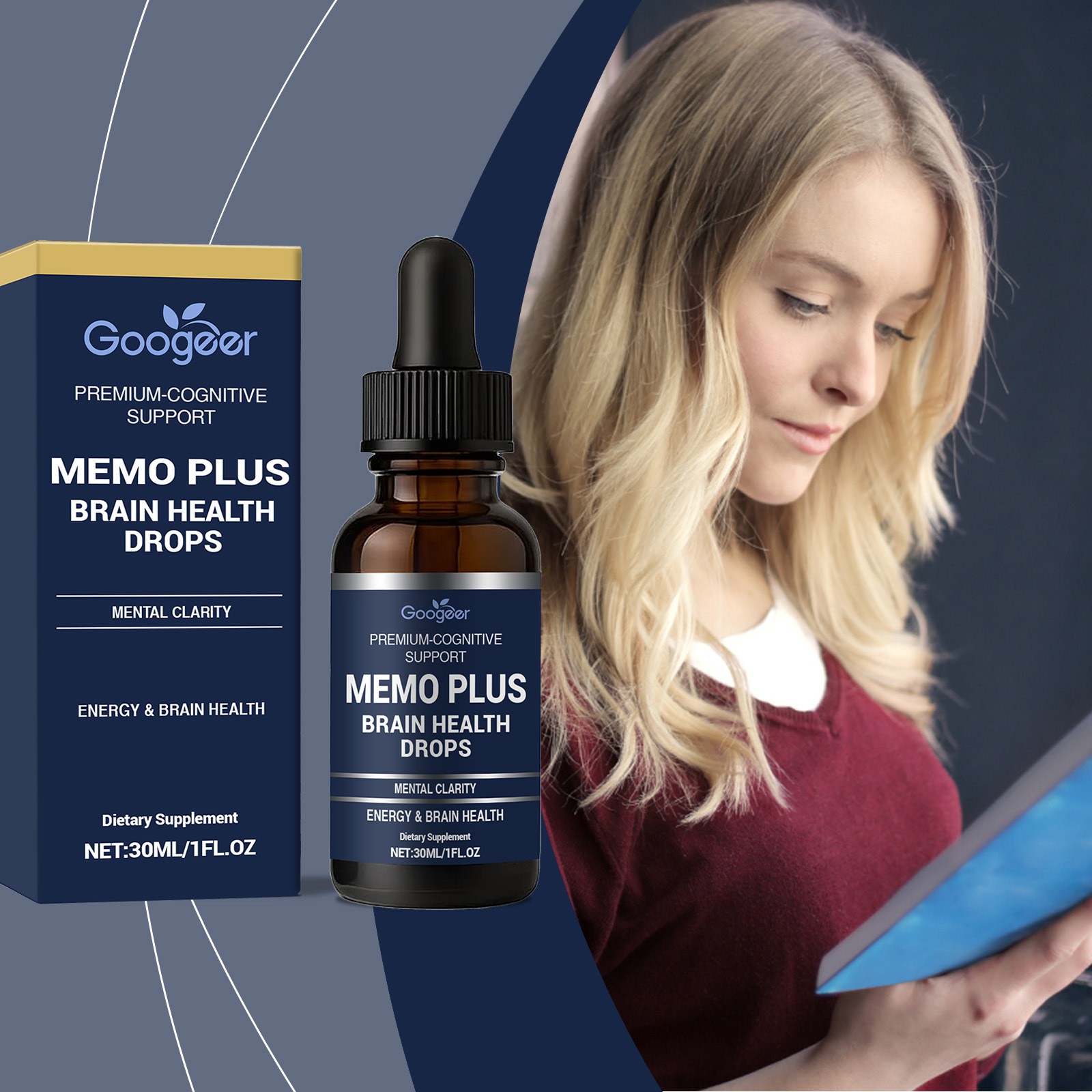 Memo Plus Brain Health Drops