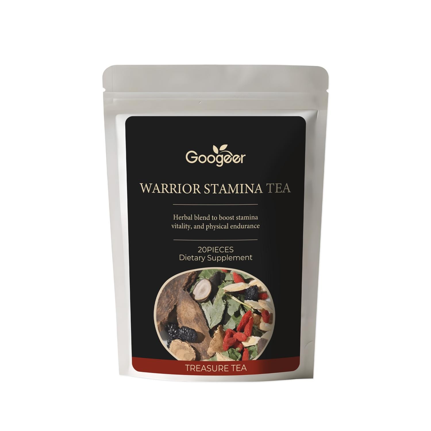 Warrior Stamina Tea  Herbal Blend for Strength, Vitality & Physical Endurance