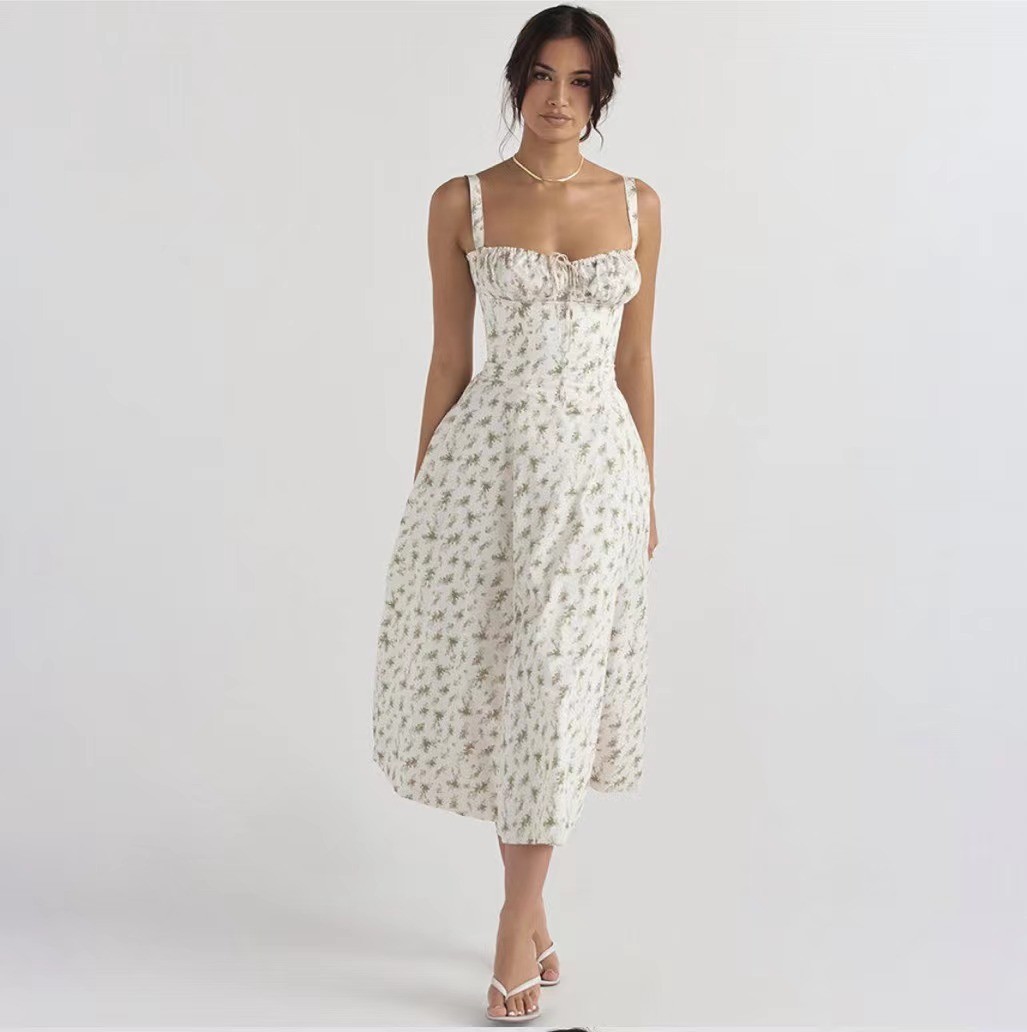 Sundress Floral Print Dress