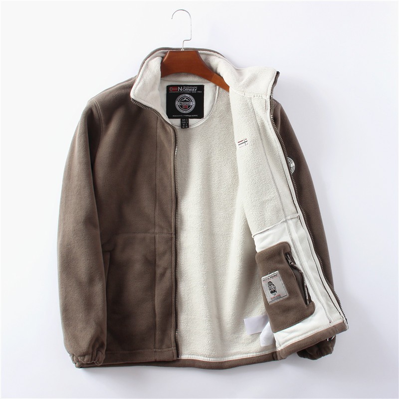 Warm Polar Fleece Pocket Jacket