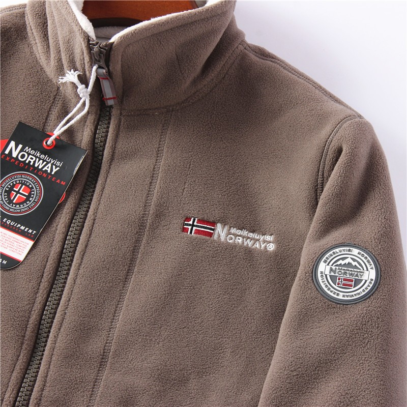 Warm Polar Fleece Pocket Jacket