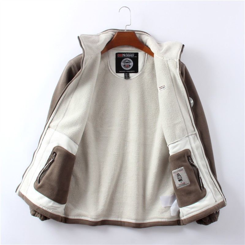 Warm Polar Fleece Pocket Jacket