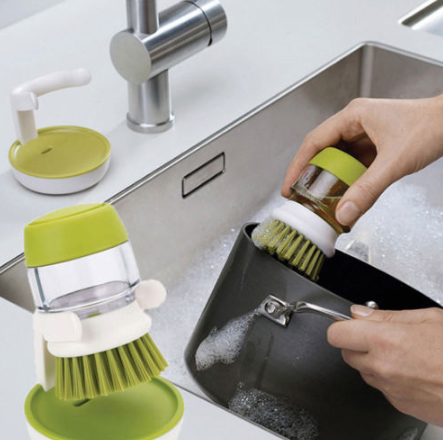 Multifunctional Pressing Cleaning Brush