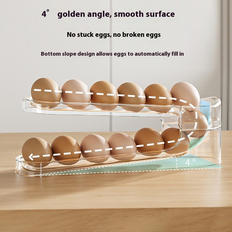 Automatic Scrolling Egg Rack