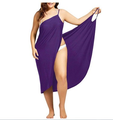 Womens Beach Wrap Dress Cover-up