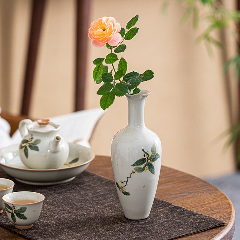 Table Flower Porcelain Ornaments