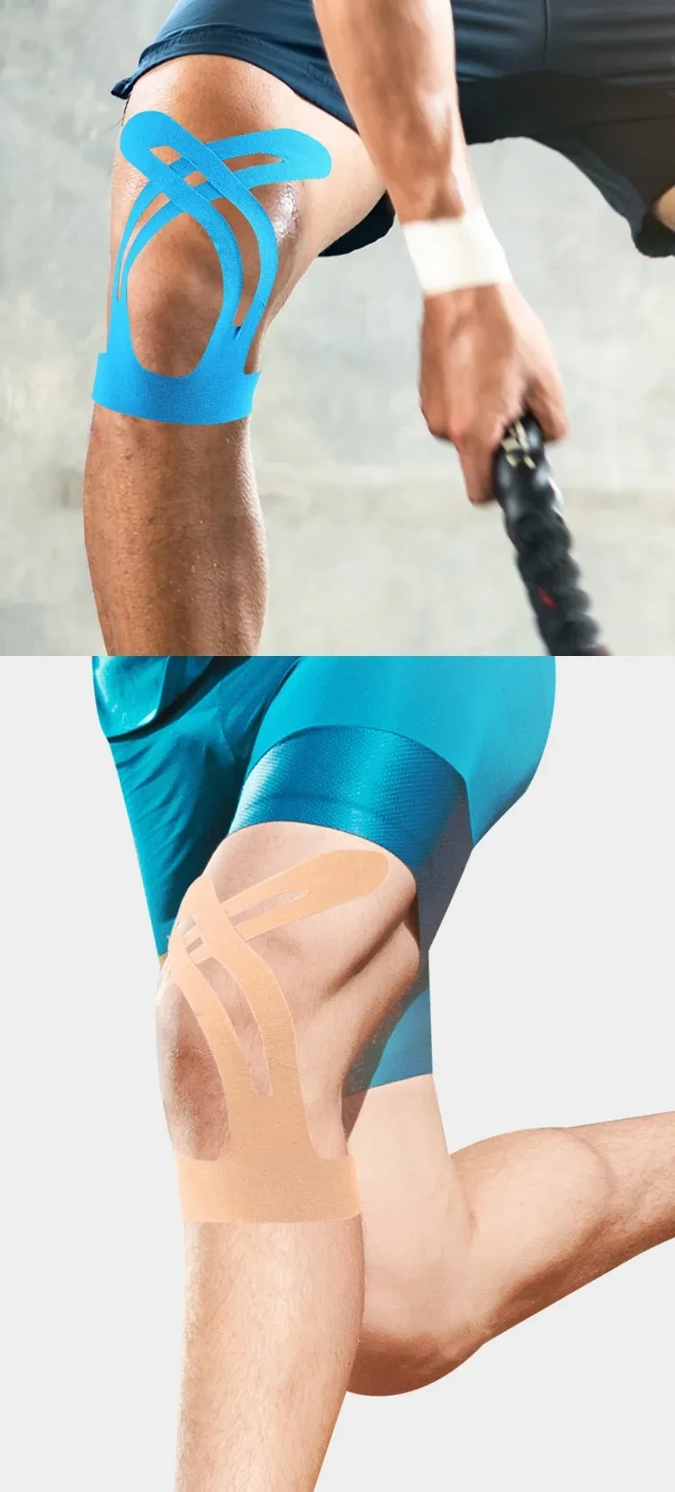 10pcs Precut Kinesiology Tape for Knees