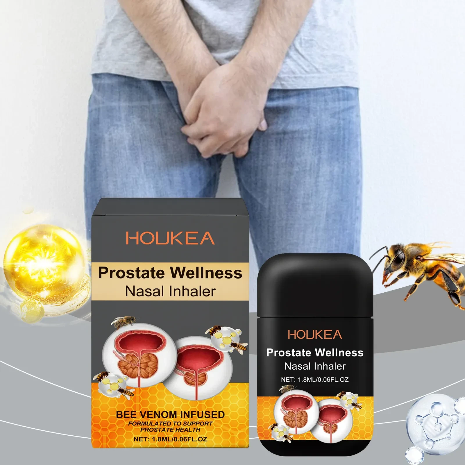 HOUKEA Prostate Wellness Nasal Inhaler