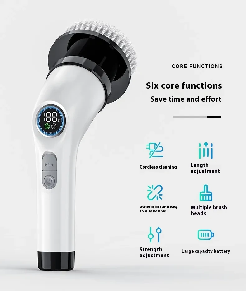 All-in-One Electric Spin Scrubber
