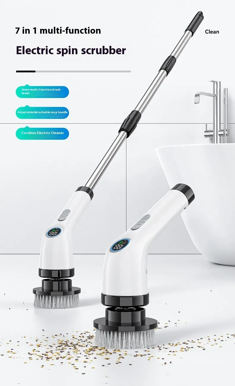 All-in-One Electric Spin Scrubber