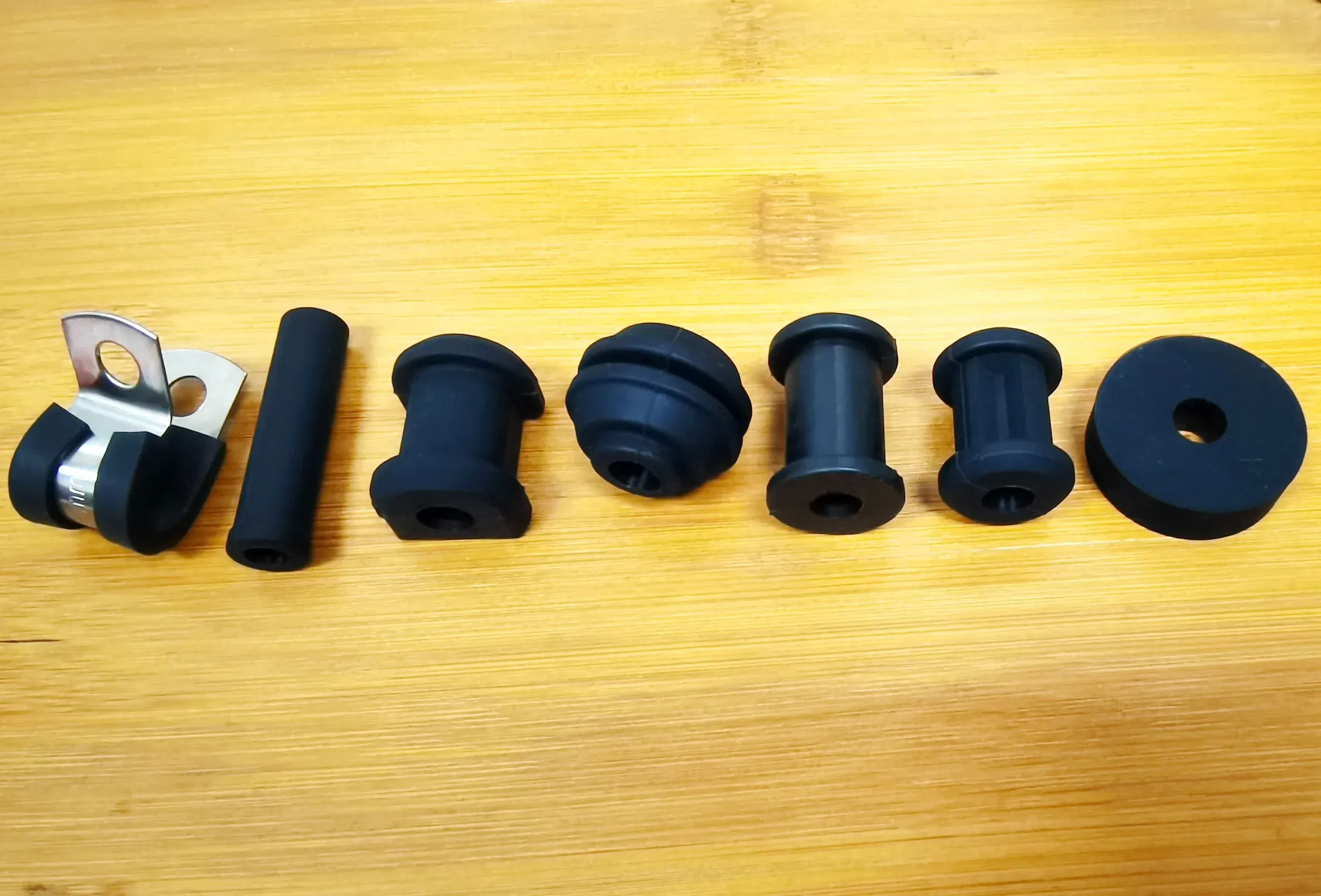 Color: Champagne - Rubber Silicone Plastic Grommets Accessories For AN3 Stainless Braided Brake Line
