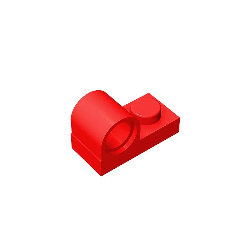 Color: VIOLET/?«?—?…° - Gobricks GDS-811 Plate, Modified 1 x 2 with Pin Hole on Top compatible with lego 11458 pieces of children's toys