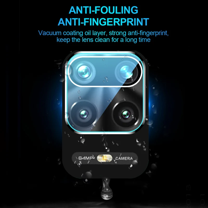 Color: Blue, Bundle: Bundle1 - camera lens protective glass for xiaomi mi 10t poco x3 nfc m3 pro redmi note 10 9 pro 10s 9s 9a 9c 9d full screen protector film
