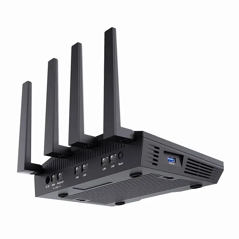 Color: WHITE, Ships From: CHINA - Top Flint 2 GL-MT6000 home and office router, 8-Stream Wi-Fi 6 technology,OpenWrt,2.5G Ethernet ports,Parental control